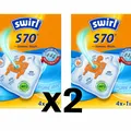 Produktbild: Swirl S 70 Staubsaugerbeutel –4er Pack für Siemens, Bosch, Privileg 2er SPARPACK