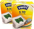 Produktbild: 8x Swirl Staubsaugerbeutel S70 Siemens Bosch + 2 Abluftfilter NEU