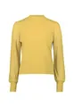 Produktbild: zero Damen Strickpullover mit transparenten Ärmeln 36, Oil Yellow