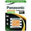Produktbild: Panasonic - Blisterpackung Mit 4 Wiederaufladbaren Lr03 Aaa Evolta-batterien - Gebrauchsfertig