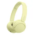 Produktbild: Sony WH-CH520 Bluetooth Kopfhörer gelb 50 Std. Laufzeit On-ear