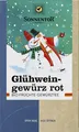 Produktbild: Sonnentor Glühweingewürz rot 20 Fb. bio (166,39 EUR/kg)