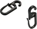 Produktbild: Liedeco Faltenclip, Gardinen, Vorhänge, (Set, 8-St), Faltenlegehaken, für Gardinenringe