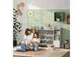 Produktbild: AIYAPLAY Kinderregal Kinder-Aufbewahrungsregal mit 8 herausnehmbaren Boxen, Spielzeugkiste 1-tlg., für Kinderzimmer, Kindergarten, Weiß