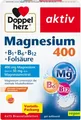 Produktbild: Doppelherz Magnesium 400 + B-Komplex + Folsäure Brausetabletten 6x15 Stück