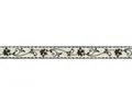 Produktbild: Bordüre 2590-11 selbstklebend Blätterranke schwarz 5 m x 5 cm