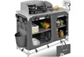 Produktbild: tectake Campingtisch Campingküche Luxus mit 4 Fächern (1-St., 1 tlg), Vielseitige Aufbauküche