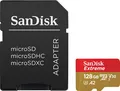 Produktbild: Sandisk Extreme 128GB Speicherkarte (128 GB, UHS Class 3, 160 MB/s Lesegeschwindigkeit)