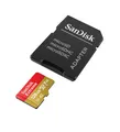 Produktbild: SanDisk Extreme microSDXC card, SD adapter, up to 190 MB/s, SDSQXAA-128G-GN6MA