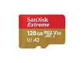 Produktbild: SanDisk Extreme 128 GB microSDXC Speicherkarte Kit (2022) bis 190 MB/s, C10, U3