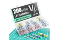 Produktbild: greate. Lötkabelschuh 200er Set Lötverbinder mit Schrumpfschlauch - Schrumpfverbinder, 200-tlg.