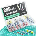 Produktbild: greate 200er Set Lötverbinder mit Schrumpfschlauch - Kabelverbinder mit Lötzinn