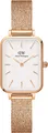 Produktbild: Daniel Wellington - Quadro Melrose Weiß Roségold DW00100431, Mineralglas