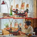 Produktbild: LEGO NINJAGO Der Tempel-Flugsegler - Interaktives Schiff mit beweglichen Segeln, 6 Minifiguren inkl. Cole, Zane & Nya - Geschenk für Jungen und Fa... - Bunt