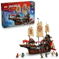 Produktbild: LEGO NINJAGO Der Tempel-Flugsegler Set mit Spielzeug Schiff 71848 Bauset