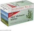 Produktbild: H&S Melissenblätter Filterbeutel 30 g