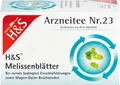 Produktbild: H&S Melissentee, 20 St. Filterbeutel