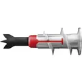Produktbild: FISCHER Gipskartondübel Duoblade - Nylon grau/rot - 40 ST