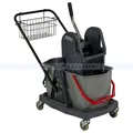 Produktbild: Reinigungswagen Sprintus 2x17 L Kunststoff mit Drahtkorb