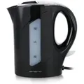 Produktbild: Emerio Wasserkocher 1 Liter – Überhitzungsschutz – Automatische Abschaltung – Wasserstandsanzeige – 900 W – WK-121616.1 - Schwarz - Schwarz