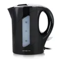 Produktbild: Emerio Wasserkocher, 1.0 Liter, 900 Watt, Wasserstandsanzeige, BPA-frei, Trockengehsschutz, beleuchteter Ein-/Aus-Schalter, ideal für Zuhause, Camping oder Büro, WK-121616.1, Schwarz