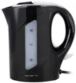 Produktbild: EMERIO WK-121616.1 Wasserkocher kabelgebunden Schwarz Fassungsvermögen: 1l