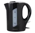 Produktbild: Kleiner Wasserkocher 900Watt schwarz 1 Liter für unterwegs Camping Kabelgebunden