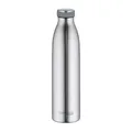 Produktbild: THERMOcafé by THERMOS TC BOTTLE stainless steel mat 0,75l, Isolierflasche aus Edelstahl, kohlensäurefest, 12h heiß 24h kalt, Auslaufsicher, für Schule, Unterwegs & Büro