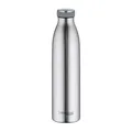 Produktbild: Isolier-Trinkflasche Thermoflasche Stahlgrau matt Edelstahl 18/8 750 ml