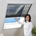 Produktbild: Insektenschutz-Dachfenster-Plissee 80x160 cm in Weiß