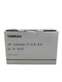 Produktbild: Sony Tamron 28-200mm F2.8-5.6 DI III RXD Objektiv Schwarz