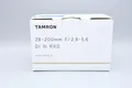 Produktbild: Tamron 28-200mm f/2.8-5.6 Di III RXD für Sony E-Mount Objektiv Zoomobjektiv