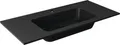 Produktbild: FACKELMANN Möbelwaschtisch VITA 1010 x 465 mm schwarz matt 77501