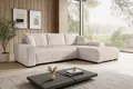 Produktbild: storez24 Ecksofa Ellen, mit Bettkasten und Schlaffunktion, Cordstoff, L-Form, bequem