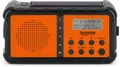 Produktbild: DAB+, FM Radio Tragbar Wasserfest IPX4 TechniRadio Solar 2 (Schwarz, Orange)