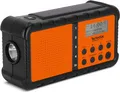 Produktbild: TechniSat TECHNIRADIO SOLAR 2 – DAB+/UKW Solar-Kurbel-Radio (mobiles Camping Radio mit Solarpanel, Akku, USB Powerbank-Funktion, LED-Taschenlampe, Favoritenspeicher, Gehäuse aus Meeresplastik, 1 W)
