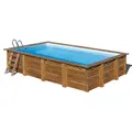 Produktbild: GRE Rechteckpool Set 