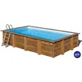 Produktbild: Gre Pool-Set 2024, Kiefer, Holz, Kiefer, 420x133x620 cm, Freizeit, Pools und Wasserspaß, Pools, Aufstellpools