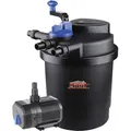 Produktbild: Mauk Teichdruckfilter Komplettset | 11 W UVC Klärer mit Spin Clean | inkl. Pumpe & Bachlauf Funktion | 6000 Liter