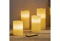 Produktbild: Gravidus LED-Kerze 4er LED Kerzen flammenlos mit Fernbedienung