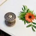 Produktbild: Antikas - Messing Türknauf Antik Knauf Gründerzeit Türknopf - Messingknauf Jugendstil