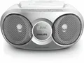 Produktbild: Philips Tragbarer CD Player/Digital UKW, Dynamischer Bass-Boost, Audioeingang/Radio CD, AZ215S/12, Silber