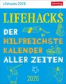 Produktbild: Lifehacks Tagesabreißkalender 2026 - Der hilfreichste Kalender aller Zeiten