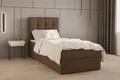 Produktbild: MOEBLO Boxspringbett Bett 05 (Polsterbett Kontinentalbett, Bonell, Topper, Einzelbett Jugendbett, Kinderbett, gepolstertes Kopfteil mit Bettkasten), gepolstertes Kopfteil mit Bettkasten