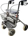 Produktbild: Stock-Fachmann Actimo Basic Stahl Rollator klappbar silber - Wie neu