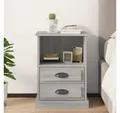 Produktbild: vidaXL Nachttisch Nachttisch Grau Sonoma 43x36x60 cm Nachtkonsole Nachtschrank