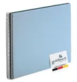 Produktbild: goldbuch Spiralalbum Bella Vista Himmelblau 40 Seiten 35x30cm Leinen OVP NEU