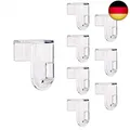 Produktbild: Bada Bing Fensterhaken 8er Set - Transparente Türhaken - Robuste und praktische