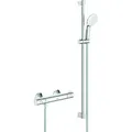 Produktbild: GROHE THM-Brausebatterie Grohtherm 800 34566_2 mit Brausegarnitur 900mm chrom