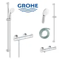 Produktbild: Grohe Duscharmatur Grohtherm800 Thermostat-Brausebatterie Duschstange Handbrause